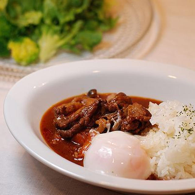 ハッシュドビーフ定食＊遠足の話