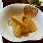 大根と油揚げの煮物　ガラムマサラでほんのりカレー風味