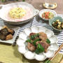 二人の日程に合わせた晩ごはん…試合前日の献立