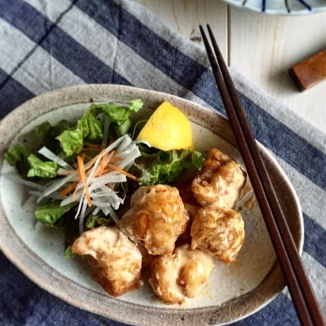 揚げて絡めるだけ＊鶏肉のチリマヨネーズ＊簡単＊節約