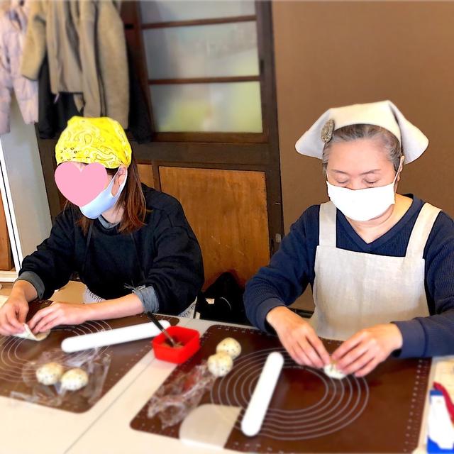 【東大阪市出張開催報告】「おいも×セサミ効果でおいしー」フライパンで作るさつまいもパン作り