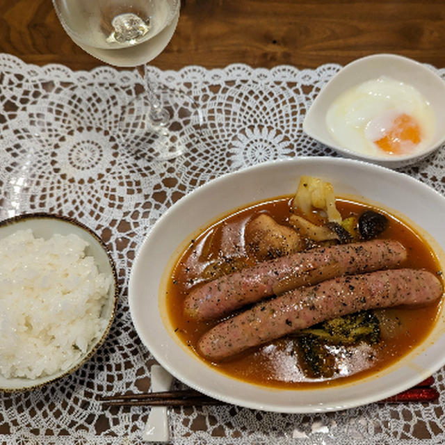 トマトソース鍋