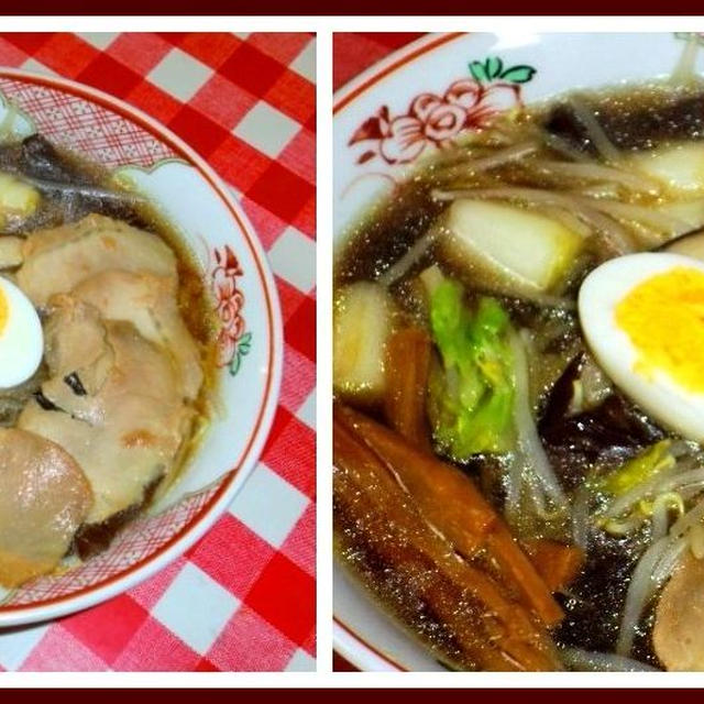 今夜はラーメン・餃子