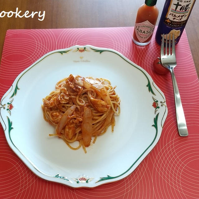 チキントマトパスタ　＆　リフォーム話１