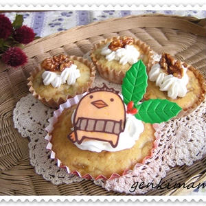 バリィさんのミニカップケーキ By 元気ママさん レシピブログ 料理ブログのレシピ満載