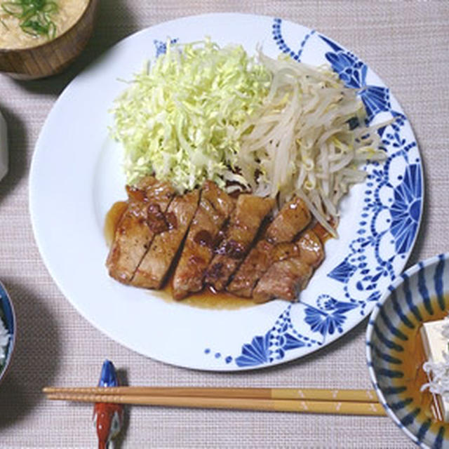 ご飯がススム！はちみつ入りトンテキ