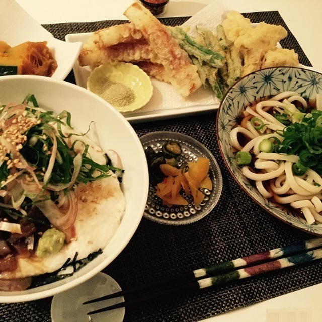 アジとろろ丼とか