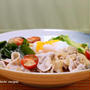 夏恒例の「豚しゃぶゴマだれうどん」＆とろ～り「厚揚げのそぼろ煮」＆「もうすぐ放送日です～」