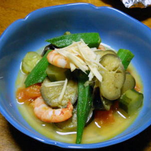 夏野菜の和風煮