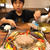 お弁当です「残り物でロコモコ弁当」