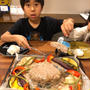 お弁当です「残り物でロコモコ弁当」