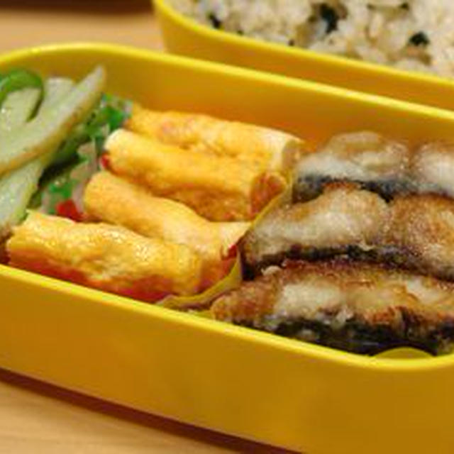お弁当も夏素材に変わりつつあります