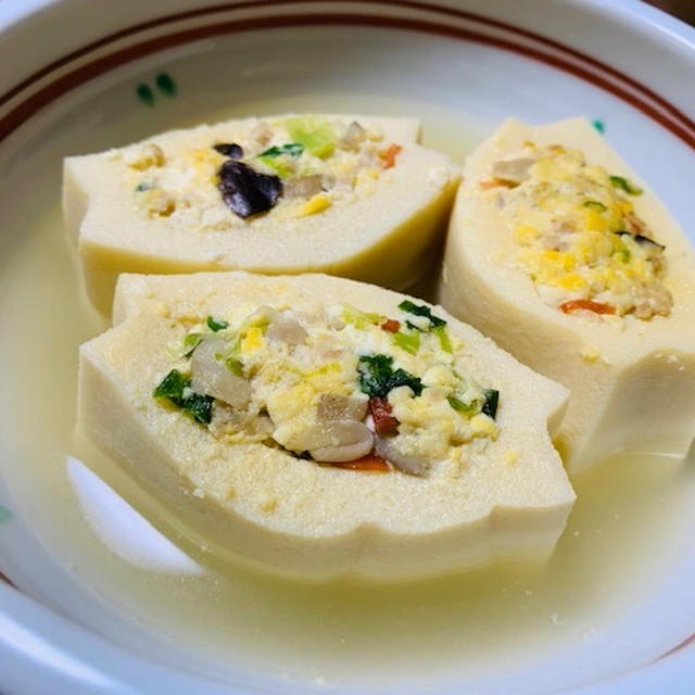 射込み高野豆腐