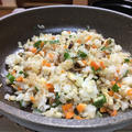 クズ野菜の炒飯
