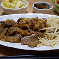 焼き肉定食　と　三宮でカフェランチ