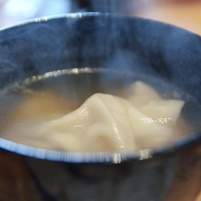 手作りワンタンに初挑戦(*^^)v ＆ mariさんの柚子味噌♪