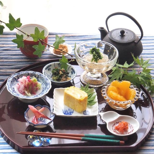 うちのあさごはん　おばんざいちょこちょこ