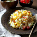 カニカマ搾菜炒飯