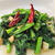 茎まで美味しい！春菊のにんにく炒め（蒜蓉茼蒿）