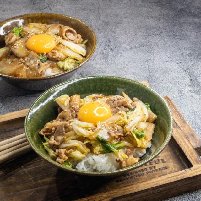 お疲れMAXの日の救済スピードメニュー！豚肉と白菜の簡単甘辛丼#michill