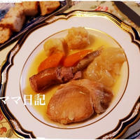 『だしとスパイスの魔法』で「ポークとソーセージの煮込み」♪ Pork Stew