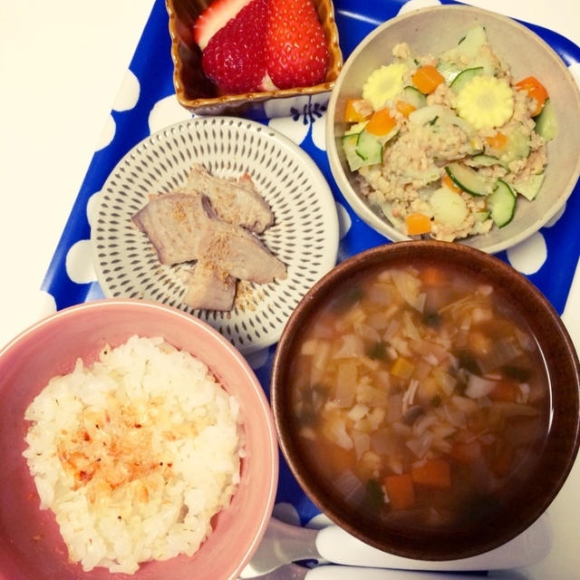 息子の夜ごはん