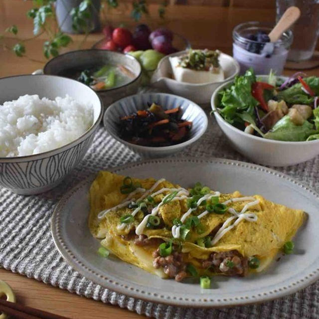 朝ごはんとおべんとー。