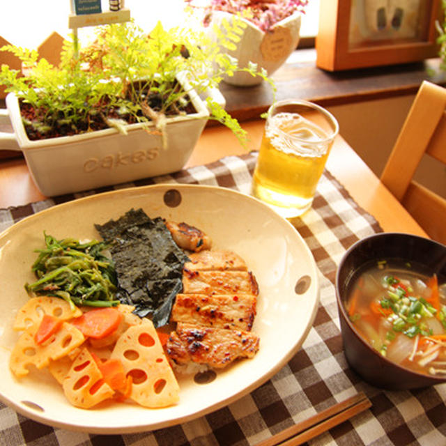 全部のっけ飯～