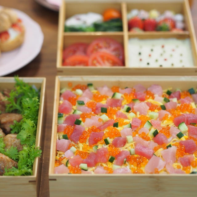 【お祝いごとでも食べ痩せ実践♡】ひな祭りのお祝いでした！