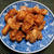 鶏肉の唐揚げと鶏皮のパリパリ揚げ