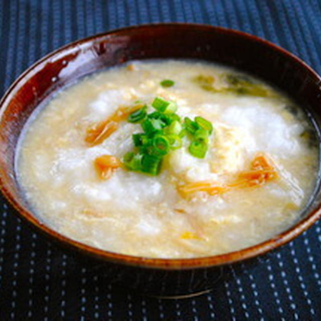 選んでeなめ茸を使った『なめ茸と山芋のふわトロおじや』