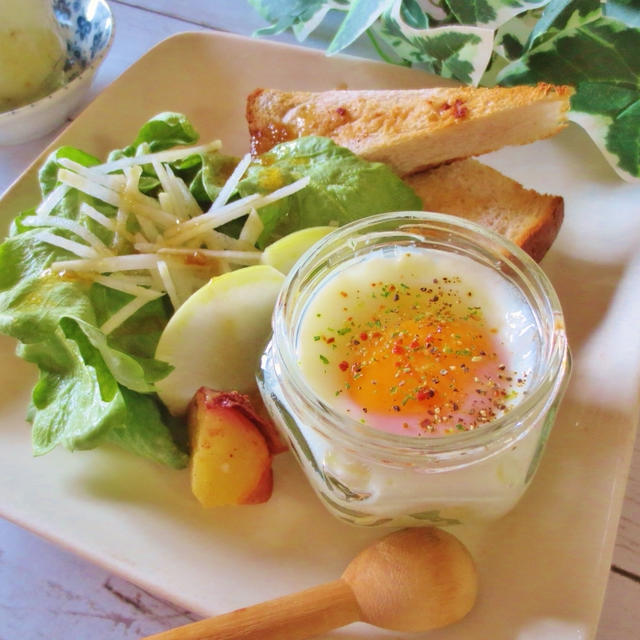 料理教室☆きまぐれランチ♪2018.2里芋のエッグスラット