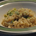 Brown Rice Risotto with Asparagus