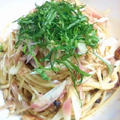 「サンマとみょうがのスパゲッティ」を作ってみた！