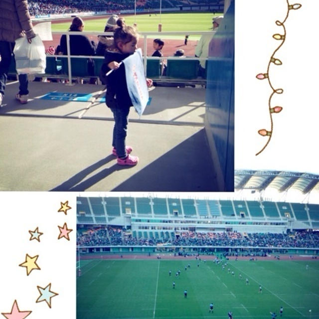 ラグビー観戦♬*