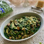 ひと手間でパスタによ〜く絡む春菊のアンチョビ・にんにくスパゲッティ