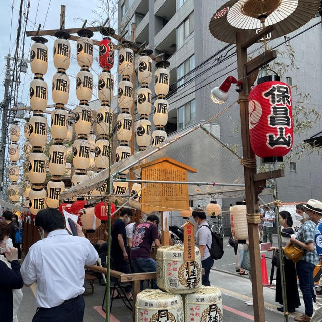 京都レッスン開催、、にかこつけて祇園祭り①