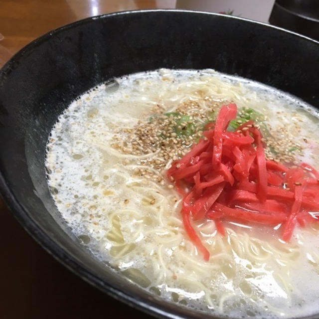 バリカタ豚骨ラーメンとキコリもどき