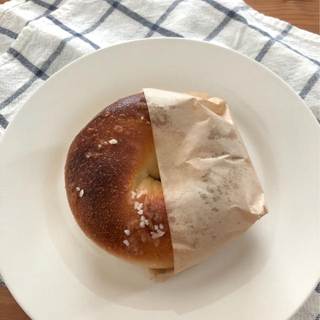 【パン】ツオップおすすめNo.1♡塩バターベーグル