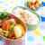 お弁当鬼リピレシピ！フライドポテトとウィンナーとアスパラの粒マスタード炒め～小学生弁当
