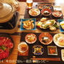 3/21の晩ごはん　イベリコ豚と牛のしゃぶしゃぶと貝盛り合わせ♪
