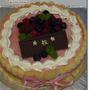 シャルロットでお誕生日ケーキ