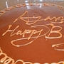 チョコレートケーキ　Happy Birthday
