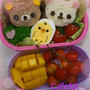 ガチャガチャのリラックマのお弁当☆キャラ弁♪