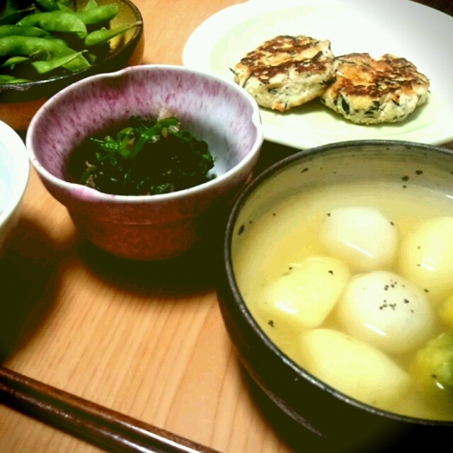 褒められて。