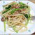 ベーコンとわさび菜の和風スパゲッティ★