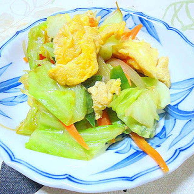 料理の基本、でも奥深い " 野菜炒め " 