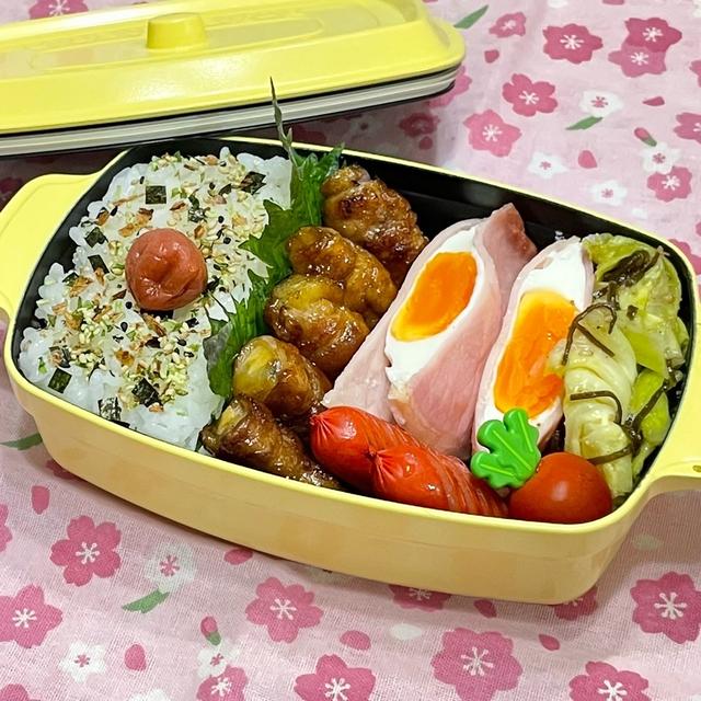 【お弁当】最強で最高の組み合わせ！！！豚バラと茄子のオイスター炒め