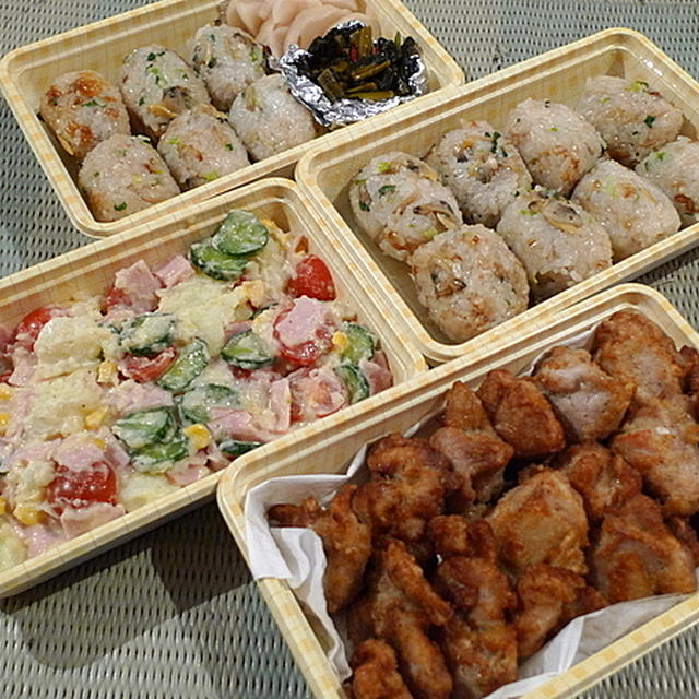 スピナーズお花見の差し入れ弁当 By 高野俊一さん レシピブログ 料理ブログのレシピ満載