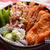 白身魚のパプリカフライがメインのお弁当